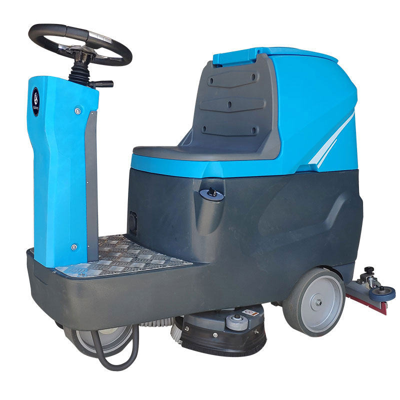 KTX70小型驾驶式双刷洗地机 环氧地面洗地机 油漆地面洗地机