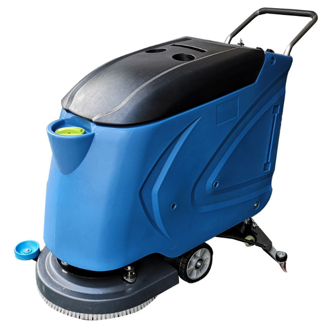 凯腾 手推式全自动洗地机KTX50B 小型环氧地坪洗地机